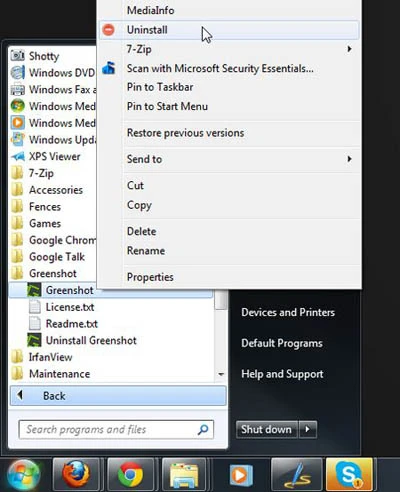 Tuyệt chiêu giúp gỡ bỏ phần mềm trên Windows ngay từ desktop ảnh 2 Tuyệt chiêu giúp gỡ bỏ phần mềm trên Windows ngay từ desktop ảnh 2