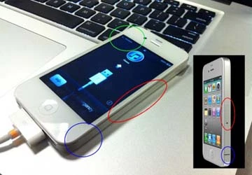 Mẫu iPhone 4 trắng không khe cắm sim lộ diện ảnh 1 Mẫu iPhone 4 trắng không khe cắm sim lộ diện ảnh 1