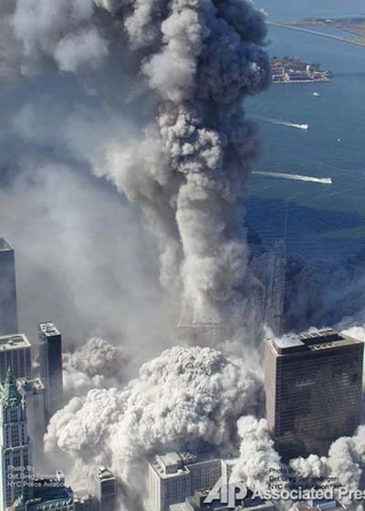 Chùm ảnh được cất giữ 10 năm về vụ khủng bố 11-9-2001 ảnh 6