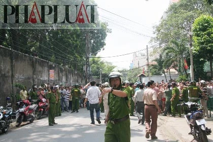 Chùm ảnh: Hiện trường vụ bắt cóc học sinh trường mầm non ảnh 5