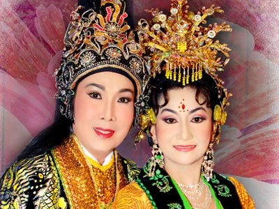 Nghệ sĩ Vũ Linh và Thanh Thanh Tâm