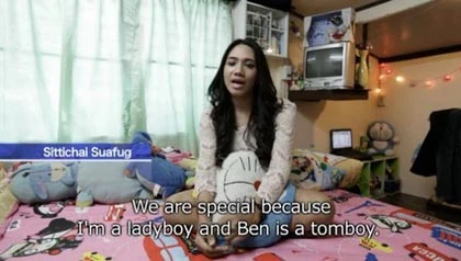 Cặp đôi chồng là phụ nữ, vợ là đàn ông gây xôn xao ở Thái Lan ảnh 2