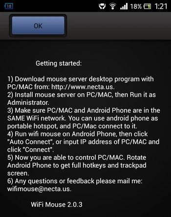 Biến smartphone thành chuột và ra lệnh bằng giọng nói cho máy tính ảnh 1 Biến smartphone thành chuột và ra lệnh bằng giọng nói cho máy tính ảnh 1