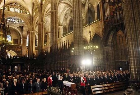 Lễ tang cựu chủ tịch IOC Samaranch ảnh 1 Lễ tang cựu chủ tịch IOC Samaranch ảnh 1