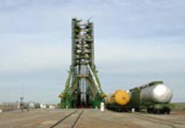 Cảnh sát không gian ở sân bay vũ trụ Nga Baikonur ảnh 1 Cảnh sát không gian ở sân bay vũ trụ Nga Baikonur ảnh 1