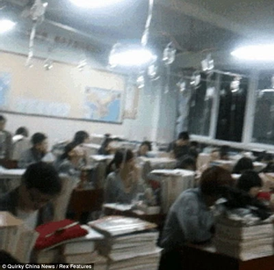 Bi hài học sinh Trung Quốc truyền dịch để ôn thi ảnh 3