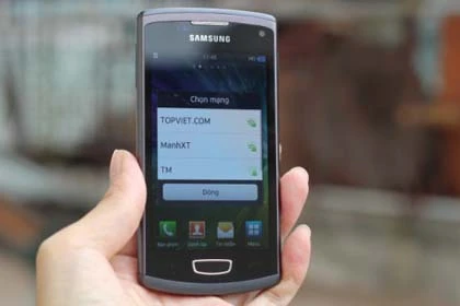 Cận cảnh điện thoại Samsung Bada cao cấp nhất ở VN ảnh 12