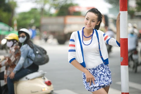 Vẻ rạng ngời của siêu mẫu 12 tuổi ảnh 2