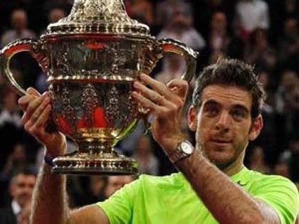 Hạ Roger Federer, del Potro vô địch Basel Open ảnh 1