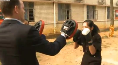 Những nữ vệ sỹ trẻ ở Trung Quốc ảnh 1