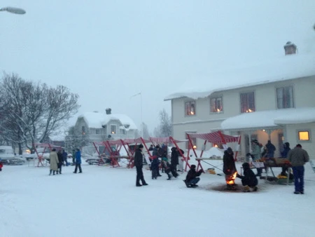 Vẻ đẹp quyến rũ của làng quê Thụy Điển mùa Giáng sinh ảnh 21