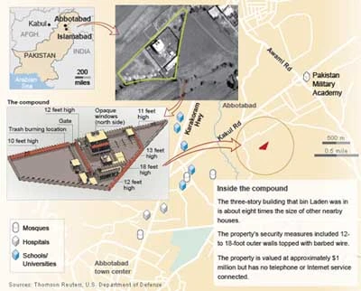 Những nghi vấn quanh nơi ẩn náu xa hoa của Bin Laden ảnh 2