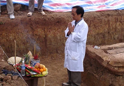 Tiến sĩ Nguyễn Lân Cường: Không tin kho xương đã 2.100 tuổi ảnh 1