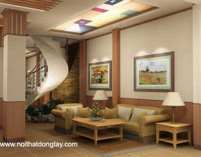 Thiết kế nội thất phòng khách ảnh 3