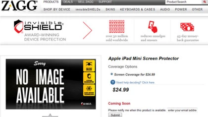 Miếng dán màn hình iPad Mini giá nửa triệu đồng ảnh 2