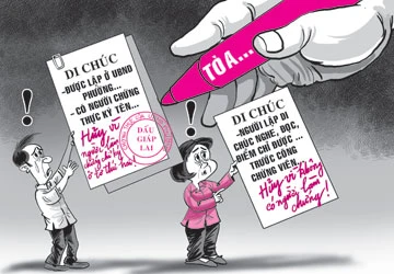 Hủy di chúc gây tranh cãi ảnh 1