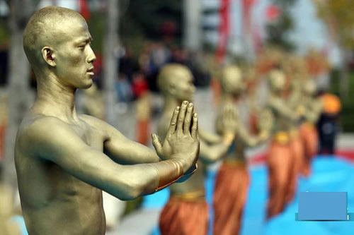 "Thiếu lâm đồng ma trận" gây "sốc" tại Liên hoan Võ thuật ảnh 5