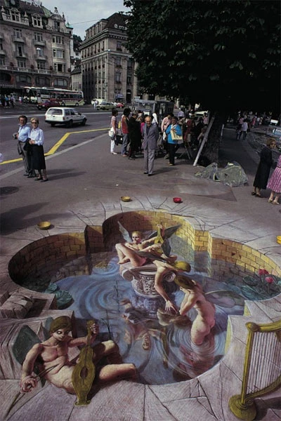 20 tác phẩm tranh 3D xuất sắc trên đường phố ảnh 15