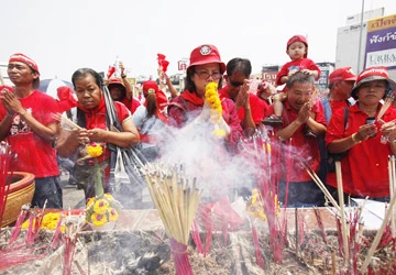 Phe áo đỏ tập trung về Bangkok ảnh 1 Phe áo đỏ tập trung về Bangkok ảnh 1