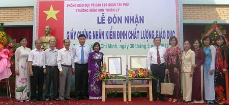 Thiên Lý - Trường mầm non đầu tiên TPHCM đạt kiểm định chất lượng ảnh 4