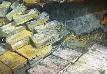 Trục vớt hàng trăm thỏi bạc dưới đáy đại dương ảnh 1