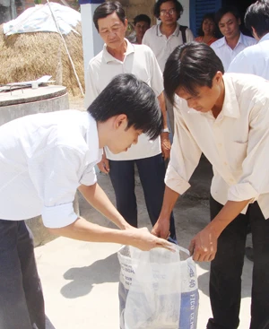 TAFICO kiểm tra chất luợng xi măng ảnh 1