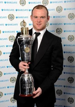 Rooney nhận danh hiệu Cầu thủ hay nhất 2010 của PFA ảnh 1