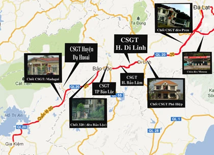 Đóng cửa ba chốt cảnh sát giao thông ảnh 1