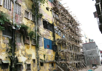 Hải Phòng: Cả trăm chung cư cũ chờ… đập ảnh 1