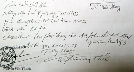 “Mượn” bệnh viện để hợp thức hồ sơ? ảnh 2