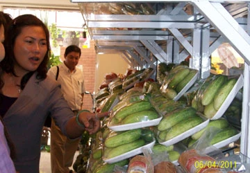 Khai trương siêu thị rau sạch bình ổn giá ảnh 1 Khai trương siêu thị rau sạch bình ổn giá ảnh 1