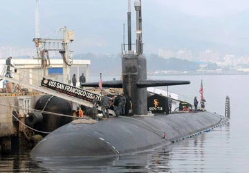 Mỹ-Hàn tập trận với tàu ngầm hạt nhân ảnh 1