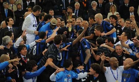 Chùm ảnh: Danh hiệu đầu tiên trong mùa giải của Inter Milan ảnh 3