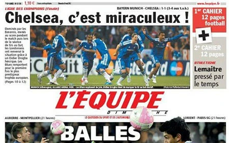 Báo giới Đức gọi chức vô địch của Chelsea là trò hề ảnh 3 Báo giới Đức gọi chức vô địch của Chelsea là trò hề ảnh 3