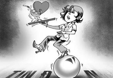 Khóc dở mếu dở vì tin đồn ảnh 1