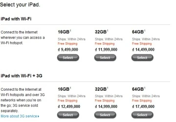 Giá iPad trên Apple Store Việt Nam giảm đến 1,8 triệu đồng ảnh 1 Giá iPad trên Apple Store Việt Nam giảm đến 1,8 triệu đồng ảnh 1
