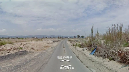 Đường phố Nhật trước và sau thảm họa qua Google Street View ảnh 2