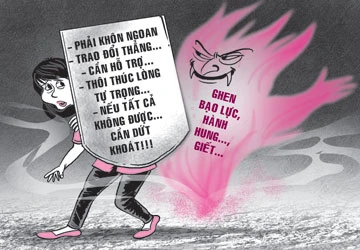 Ghen: Làm sao giảm thiểu tổn thương? ảnh 1