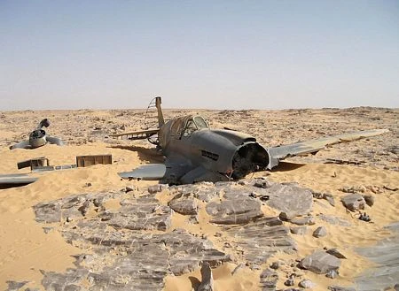 Tìm thấy chiến đấu cơ Thế chiến II trên sa mạc Sahara sau 70 năm ảnh 1