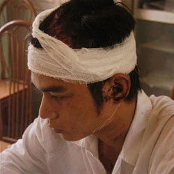 Lái xe Nguyễn Thái Sơn nạn nhân của vụ án.