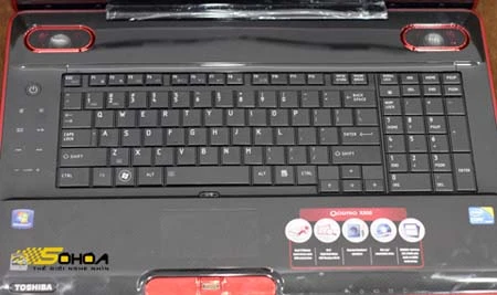 Toshiba Qosmio X500 giải trí mạnh mẽ ảnh 4
