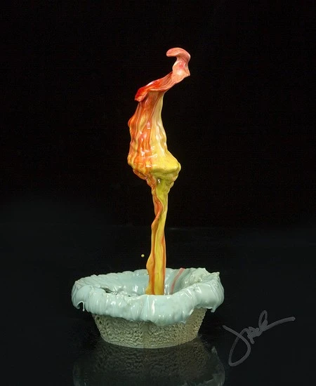 Tuyệt đẹp bộ ảnh nghệ thuật từ chất lỏng ảnh 7