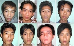 Các đối tượng trong băng trộm đêm.