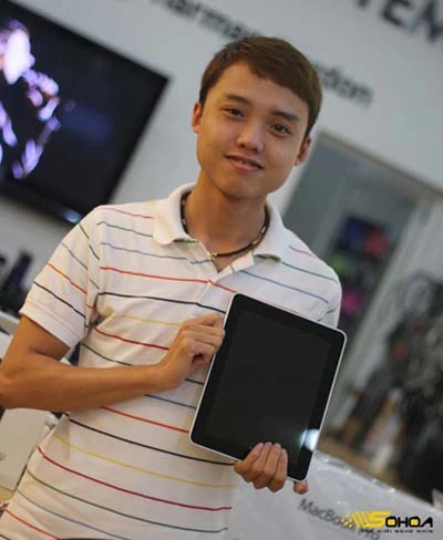 iPad đầu tiên tại Hà Nội ảnh 1