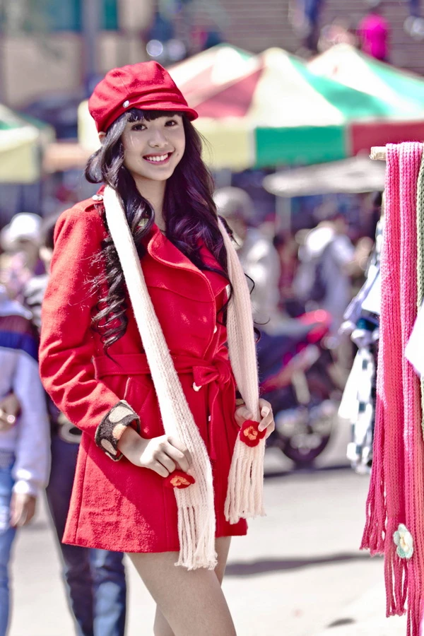 Bảo Trân xinh tươi dạo phố Đà Lạt ảnh 3