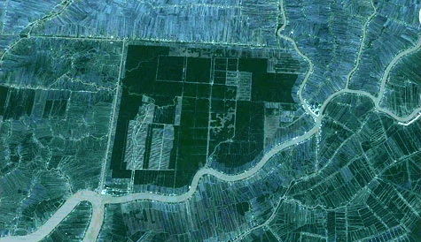 Xúc động ngắm mũi Cà Mau từ vũ trụ ảnh 7 Xúc động ngắm mũi Cà Mau từ vũ trụ ảnh 7