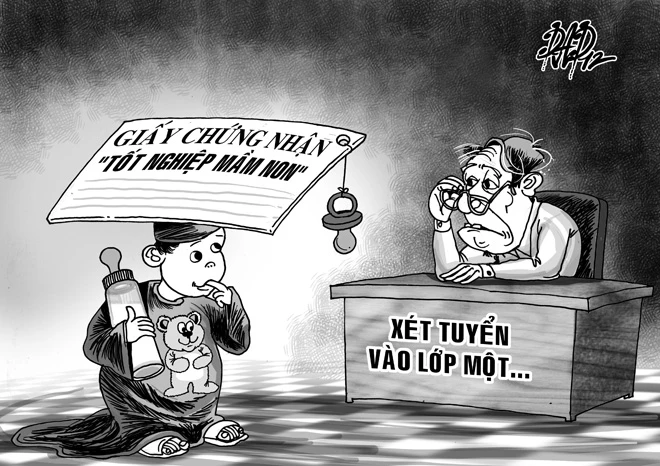 Chạy giấy chứng nhận tốt nghiệp mầm non ảnh 1