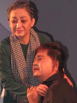 Vai Thanh trong Hòn vọng phu hôm nay của Thanh Thanh Tâm trở nên có sức nặng hơn. Ảnh: HÒA BÌNH