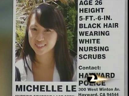 Tìm thấy thi thể nghi của Michelle Le ảnh 1