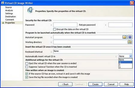 Tạo đĩa CD/DVD ảo với nhiều tùy biến ảnh 2